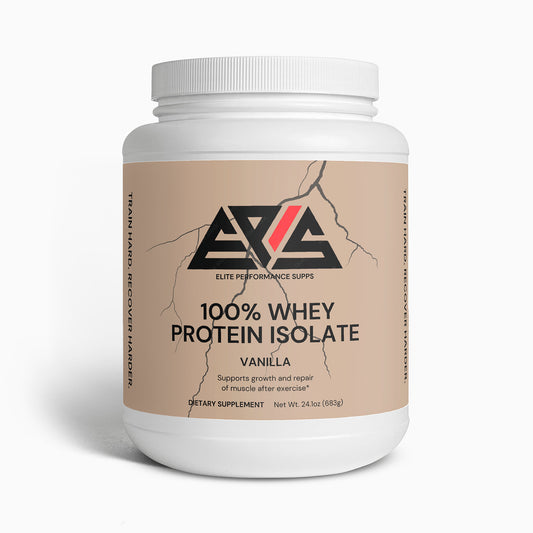 100% Whey Protein Isolate (Vanilla)