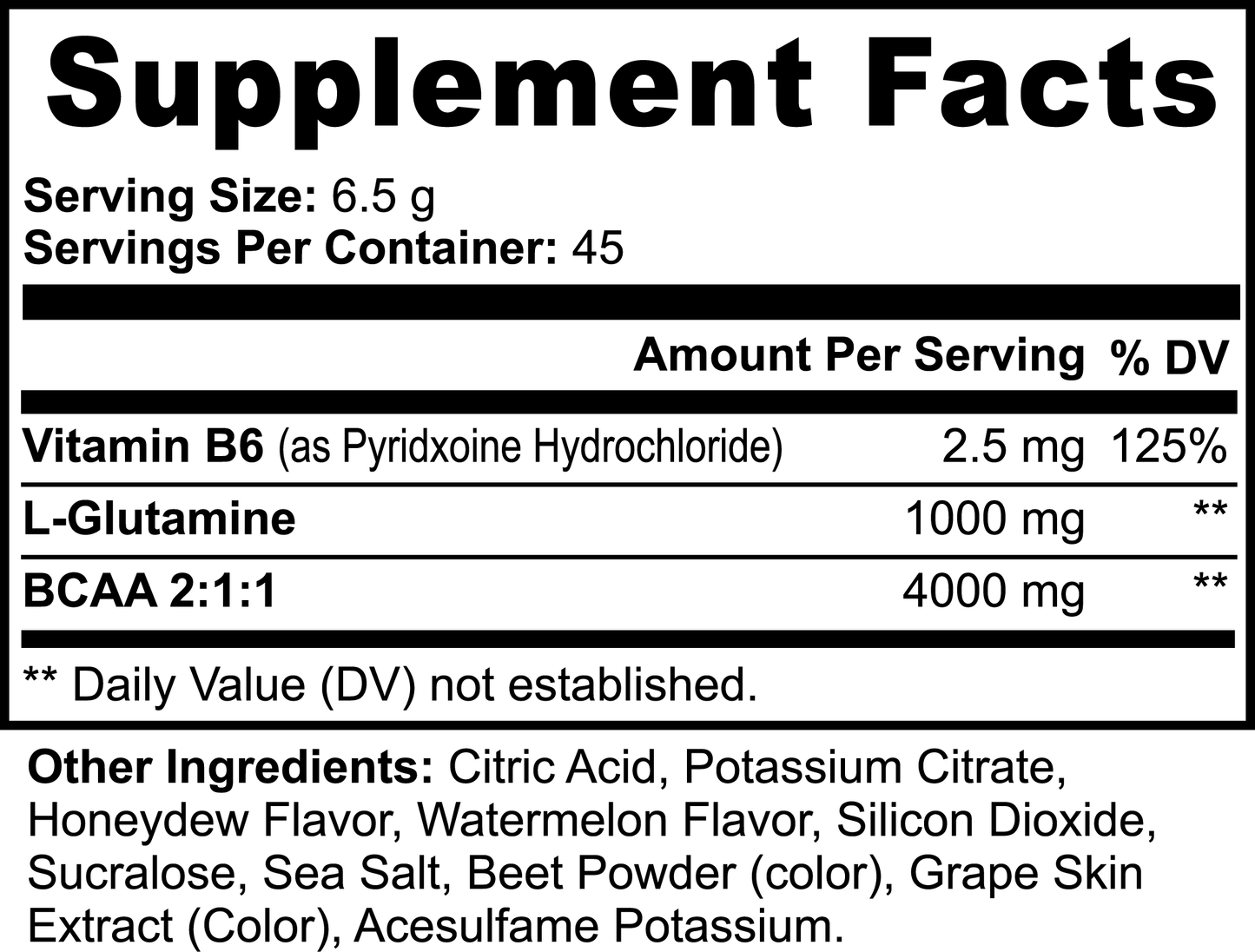 BCAA (Watermelon)
